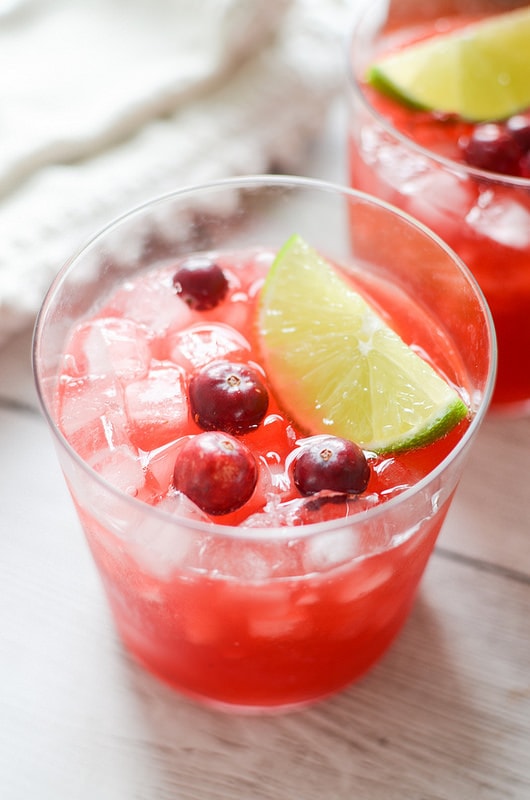 Cranberry Margaritas