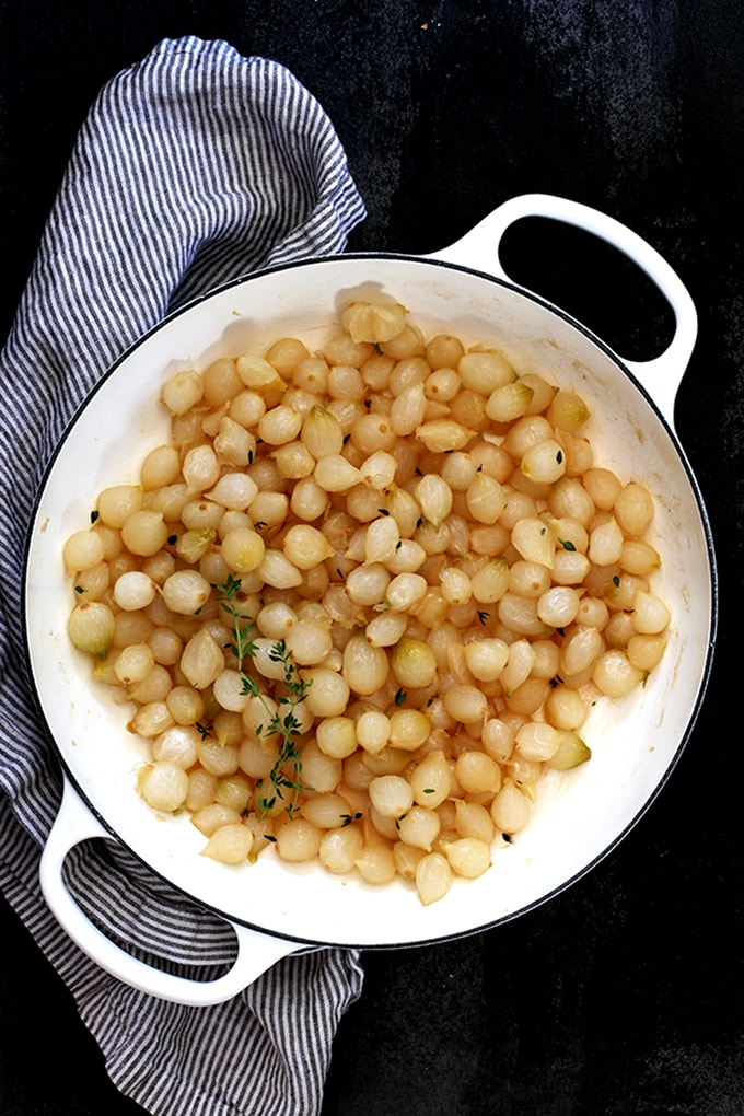 Glazed Pearl Onions