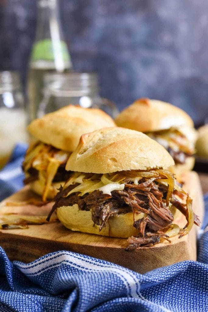 Leftover Pot Roast Sandwich