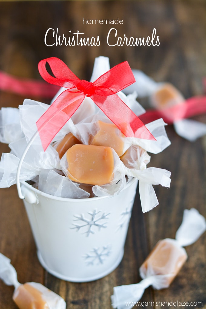 Homemade Christmas Caramels