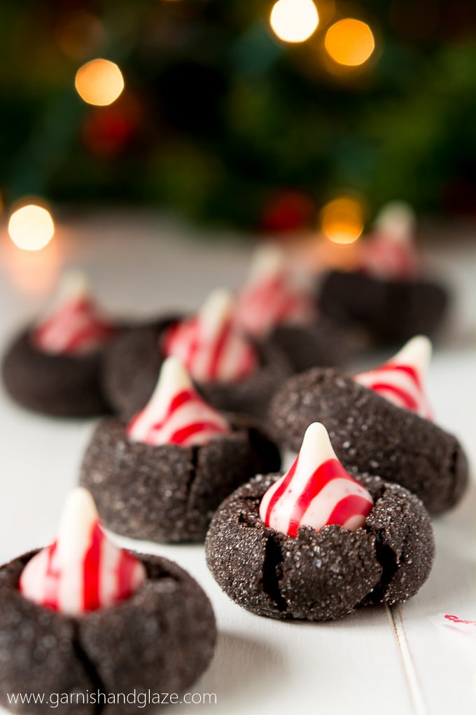 Chocolate Peppermint Blossoms