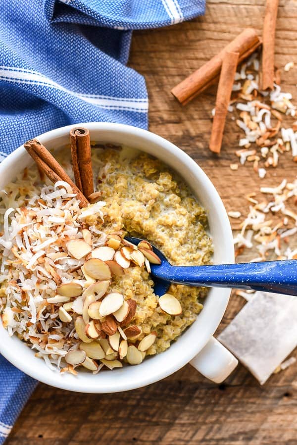 Chai Quinoa Breakfast Bowls