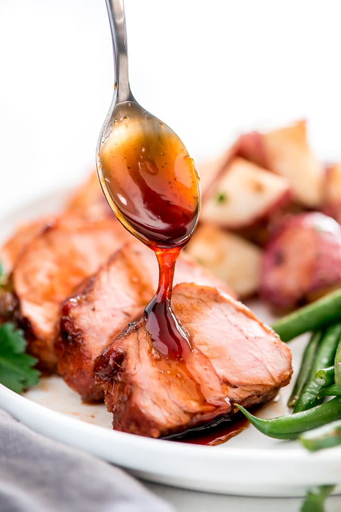 Maple-Glazed Roasted Pork Tenderloin