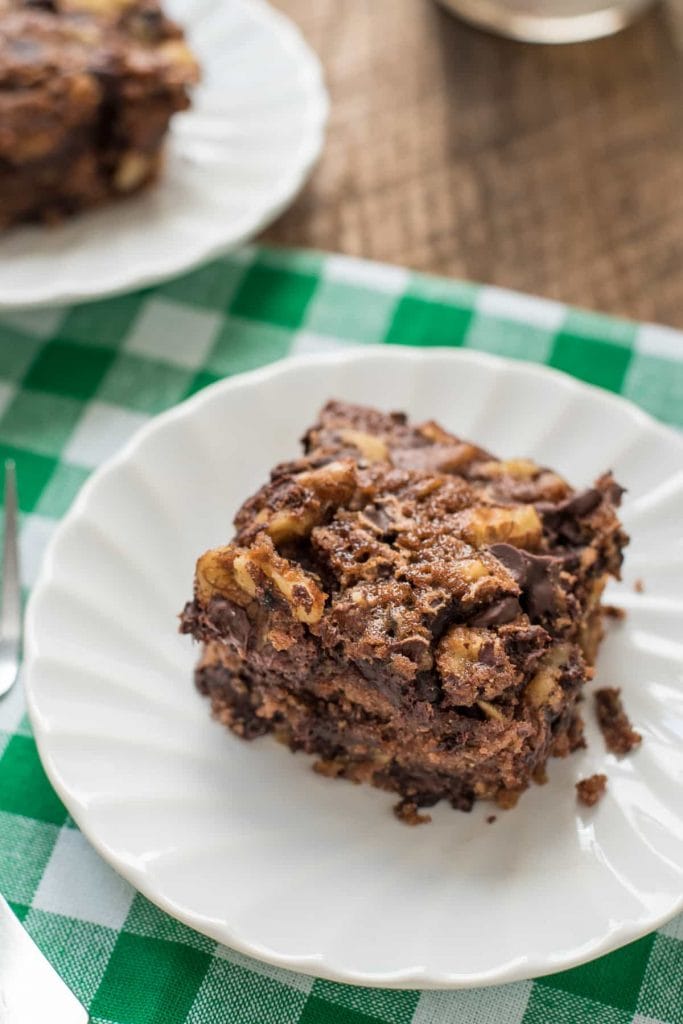 Oatmeal Chocolate Chip Snack Cake