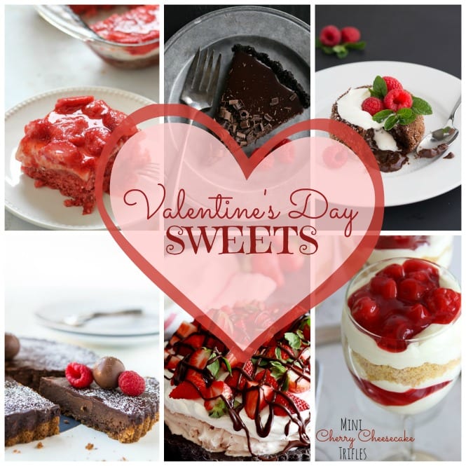 Weekly Family Meal Plan - Valentine's Day Sweets Edition