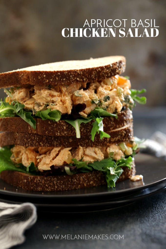 Apricot Basil Chicken Salad