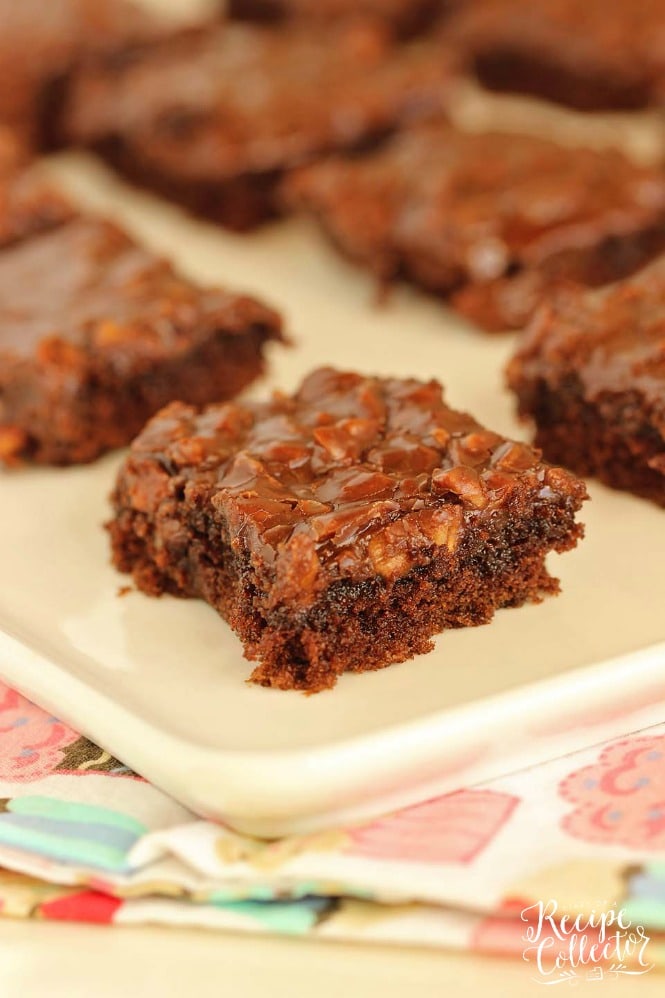 Best Chocolate Sheet Cake Recipe - This homemade chocolate cake with a homemade chocolate pecan icing is one of the best chocolate desserts ever! There's nothing better than an old-fashioned recipe like this one!