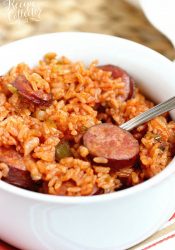 One-Pot Sausage and Red Rice