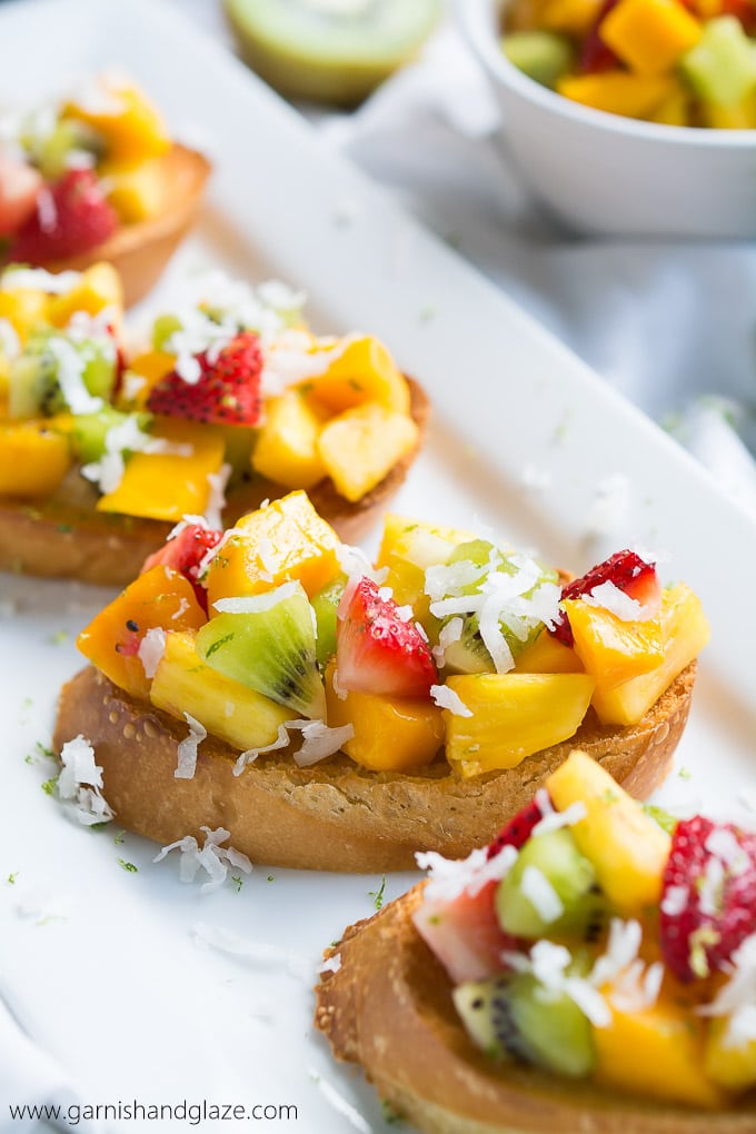 Tropical Bruschetta