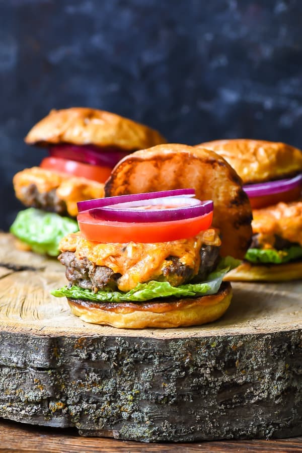 Pimento Cheeseburgers