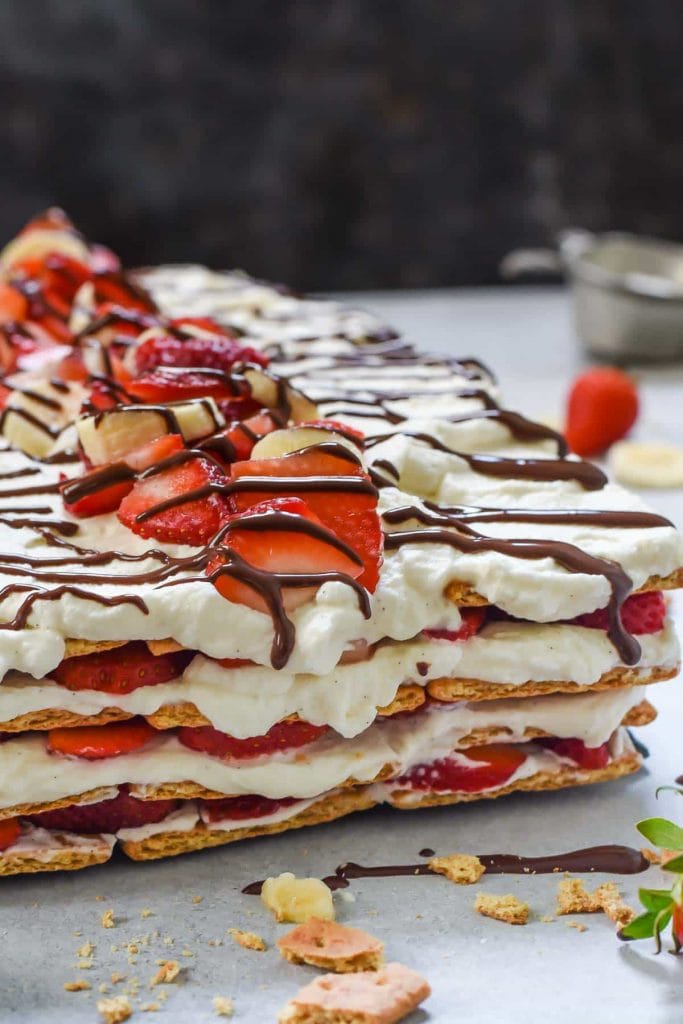 Strawberry Icebox Cake