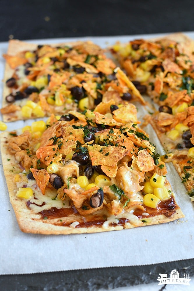 Chicken Taco Pizza (20-Minute Dinner)