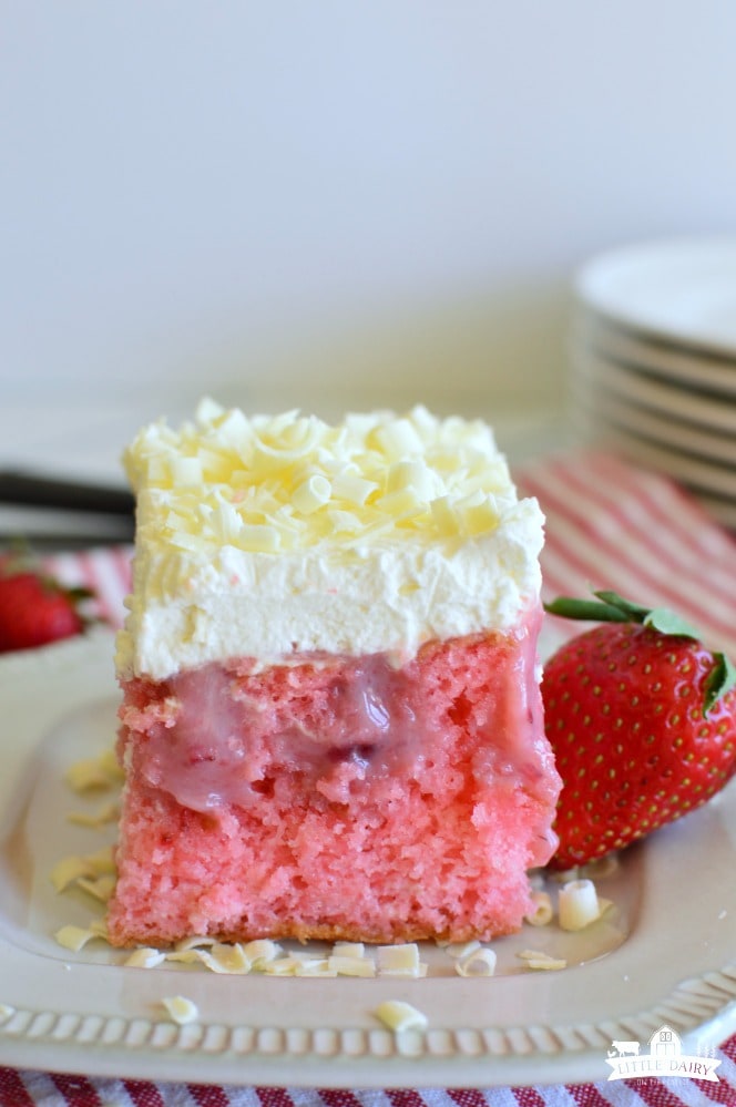 Strawberry Poke Cake