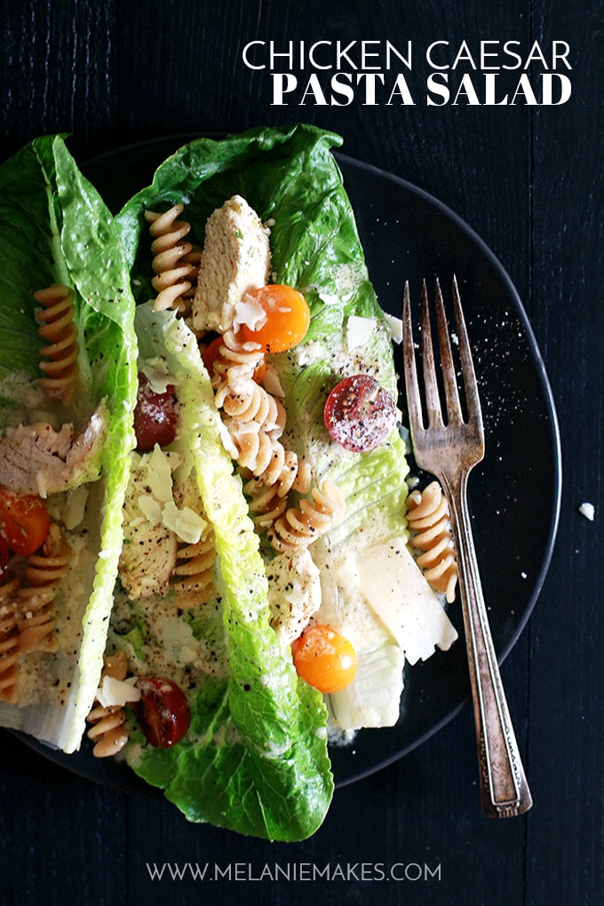 Chicken Caesar Pasta Salad