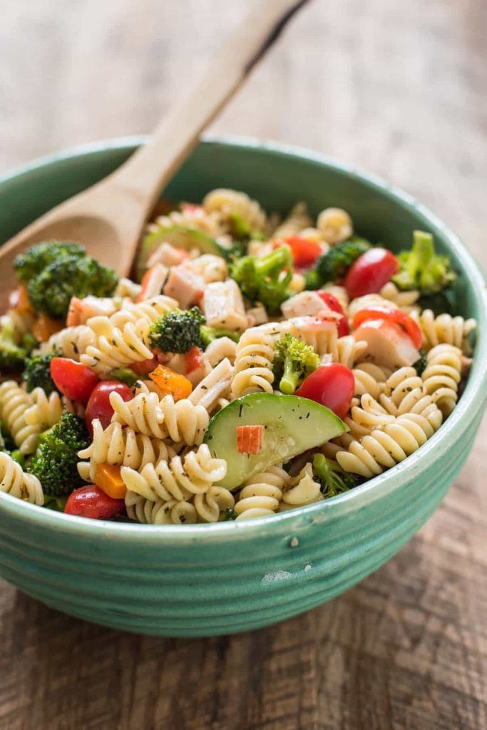 Greek Pasta Salad with Feta