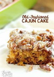 Old-Fashioned Cajun Cake