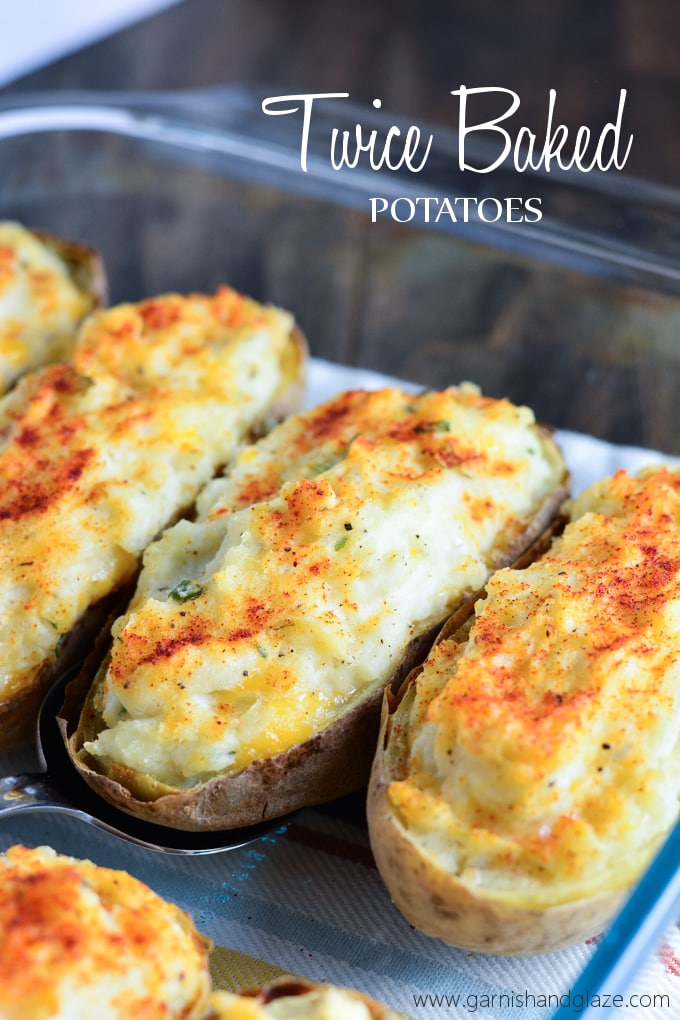 Easy Twice Baked Potatoes