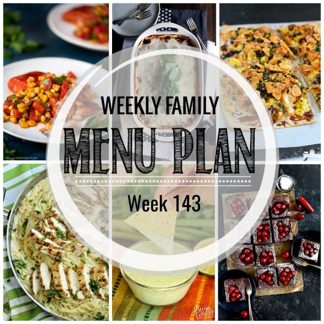 Weekly Family Meal Plan #143 - Diary of A Recipe Collector