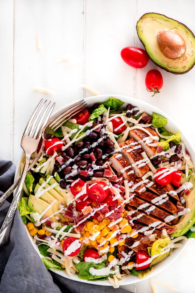 BBQ Chicken Salad