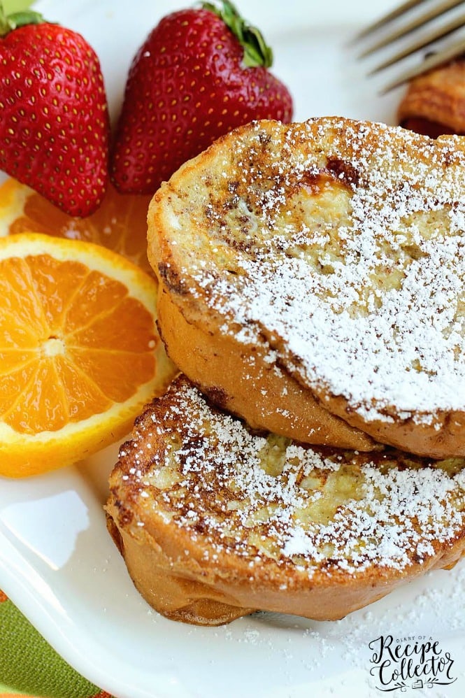 Orange French Toast - Diary of A Recipe Collector