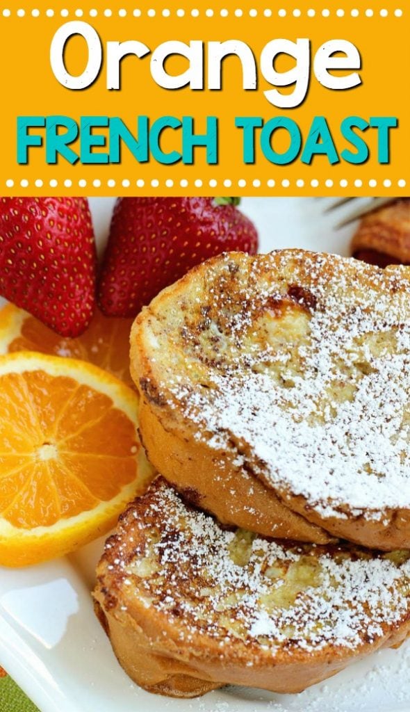 Orange French Toast - A little hint of orange in this french toast gives this recipe a little something extra!