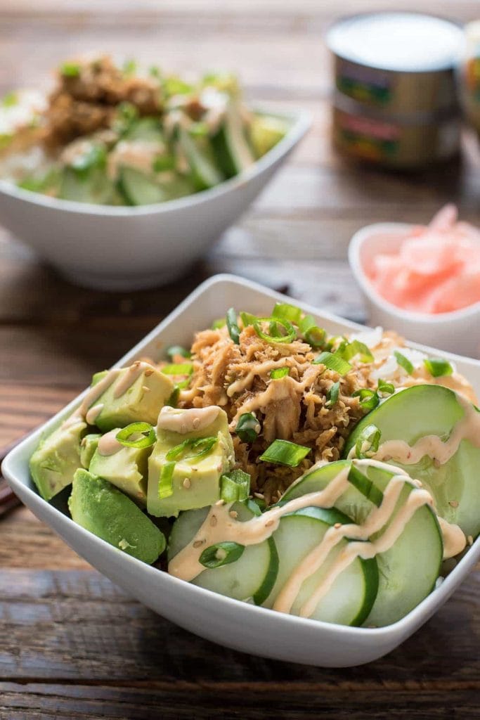 Tuna Sushi Bowls