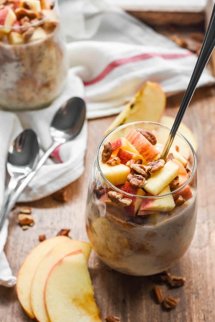 Apple Butter Overnight Oats