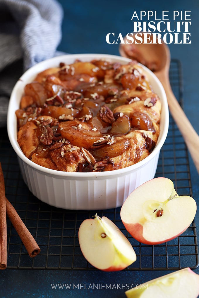 Apple Pie Biscuit Casserole