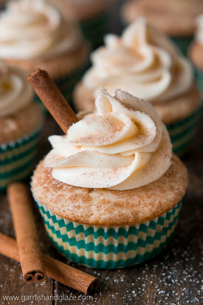 Snickerdoodle Cupcakes