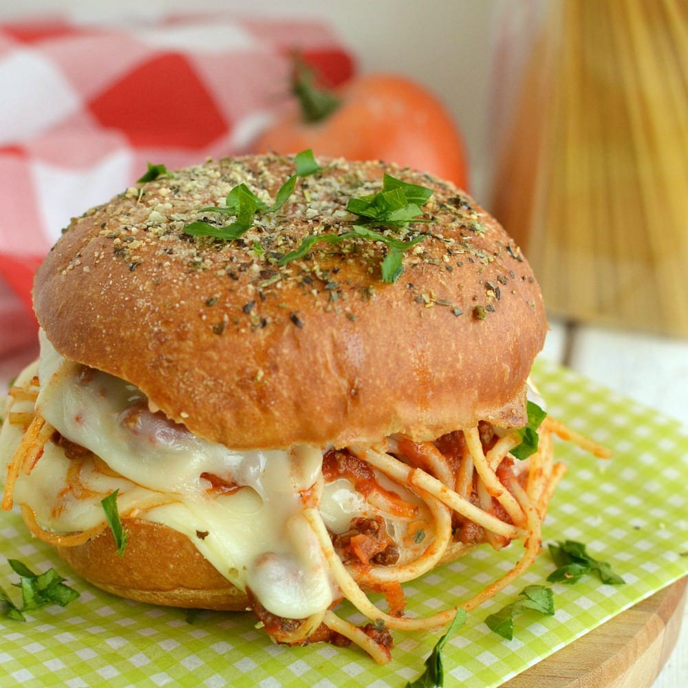 Easy Spaghetti Sliders