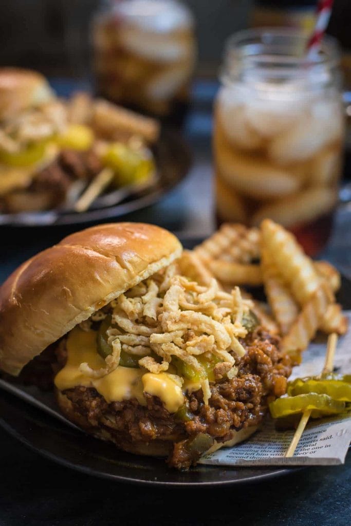 Slow Cooker Loaded Sloppy Joes