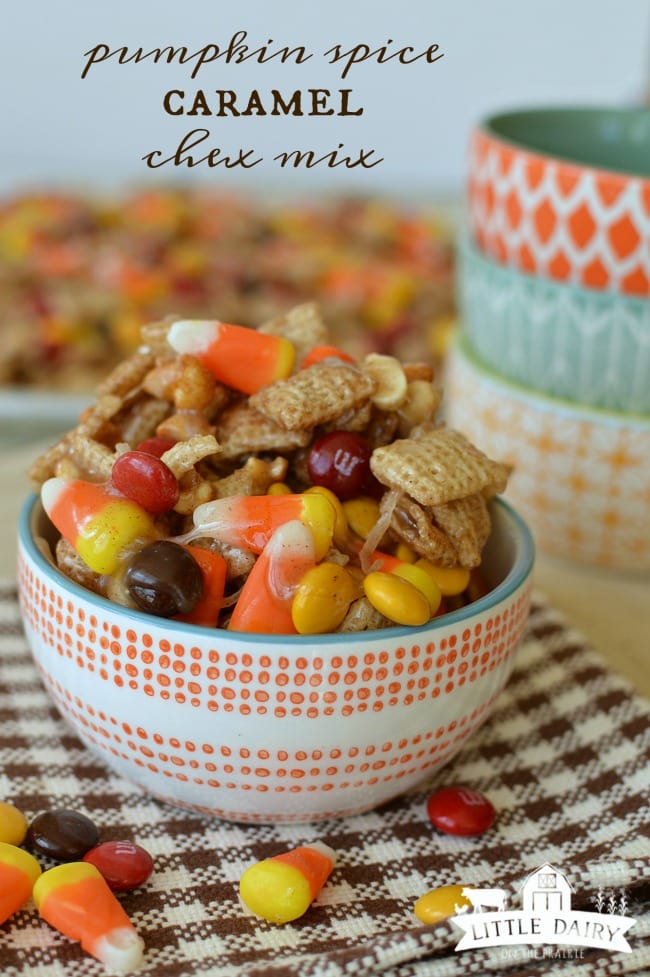 Pumpkin Spice Caramel Chex Mix