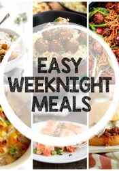 Weekly Family Meal Plan – Easy Weeknight Meals