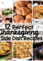 Weekly Family Meal Plan – Thanksgiving Side Dish Recipes