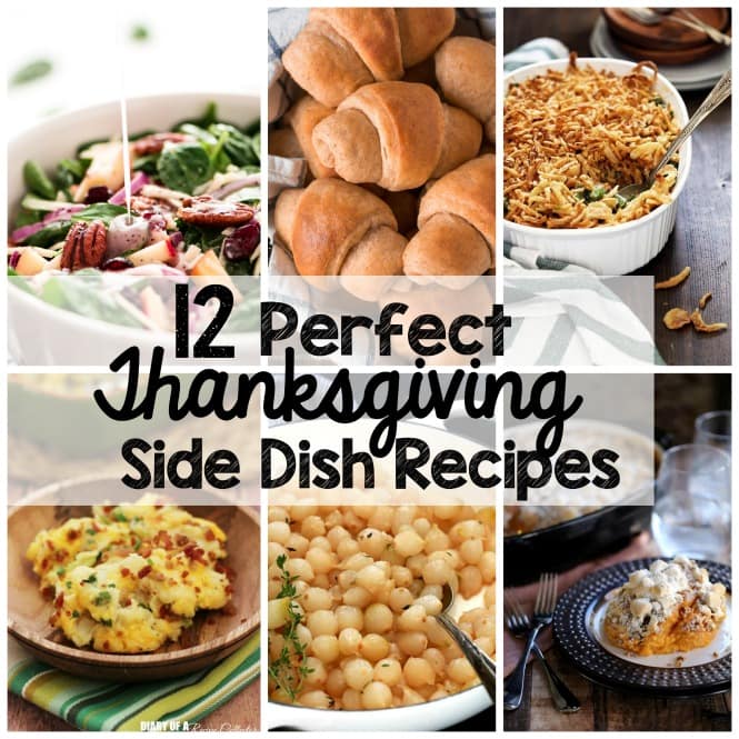 Weekly Family Meal Plan - Thanksgiving Side Dish Recipes