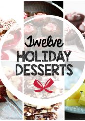 Weekly Family Meal Plan – Holiday Desserts
