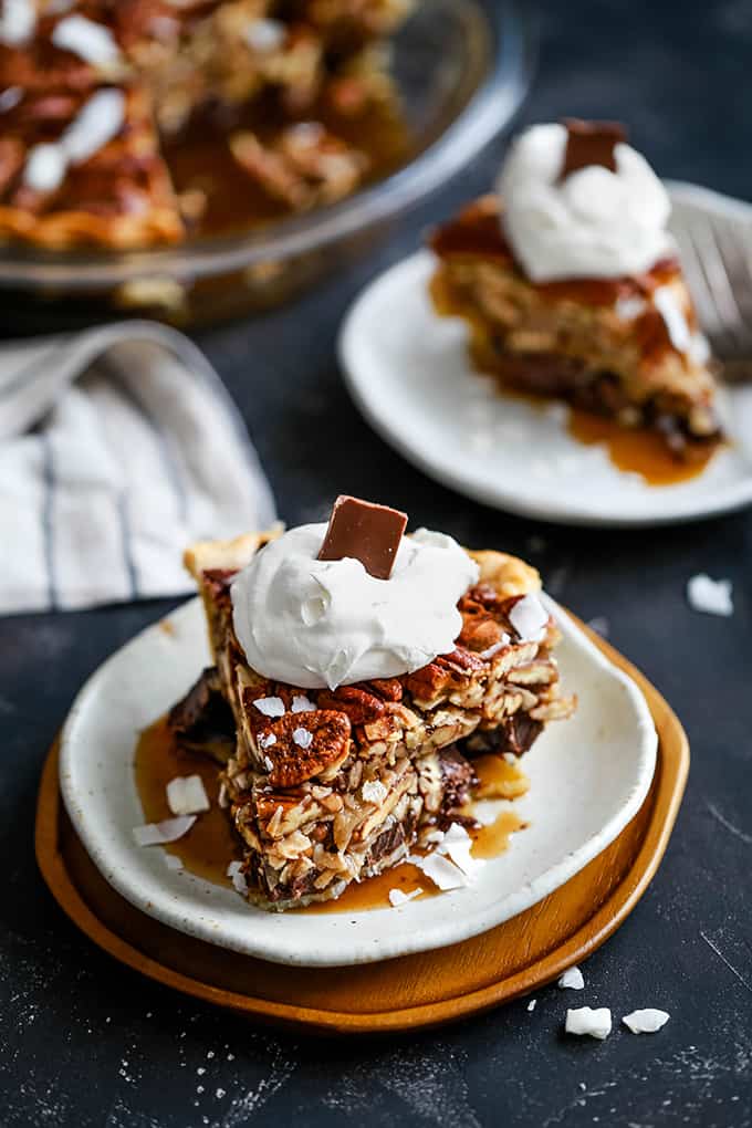 German Chocolate Pecan Pie