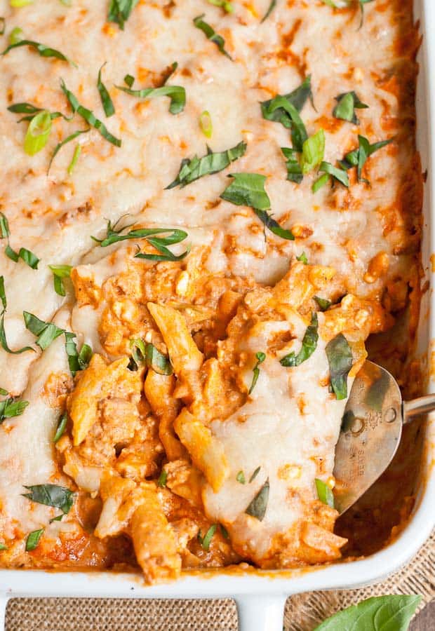 Cheesy Ground Beef and Pasta Casserole