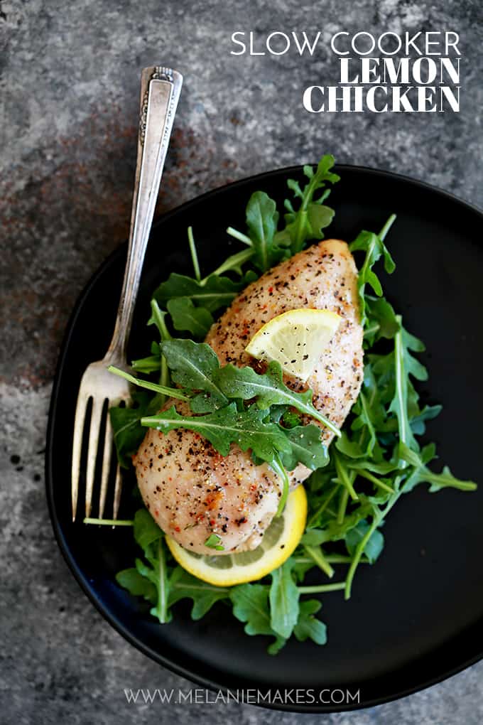 Slow Cooker Lemon Chicken