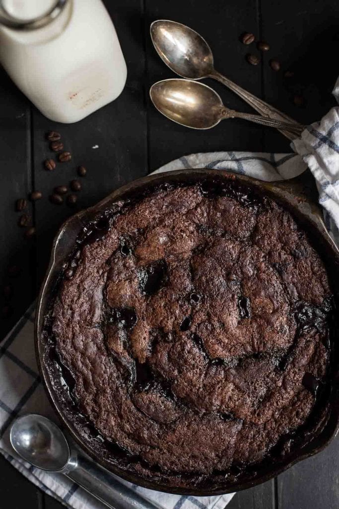 Mocha Chocolate Cobbler