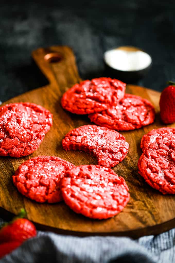 Strawberry Sugar Cookies