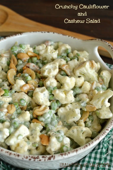 Crunch Cauliflower and Cashew Salad