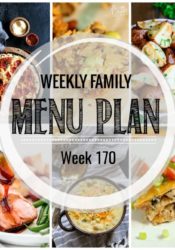 Weekly Family Meal Plan #170