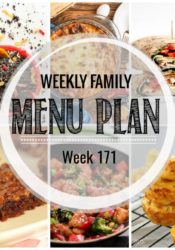 Weekly Family Meal Plan #171