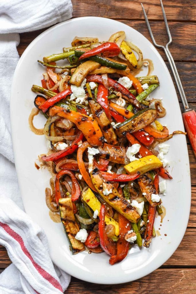 Easy Balsamic Grilled Vegetables