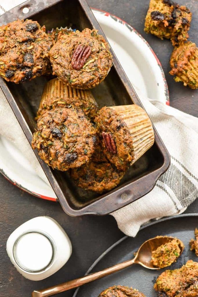 Carrot Zucchini Muffins