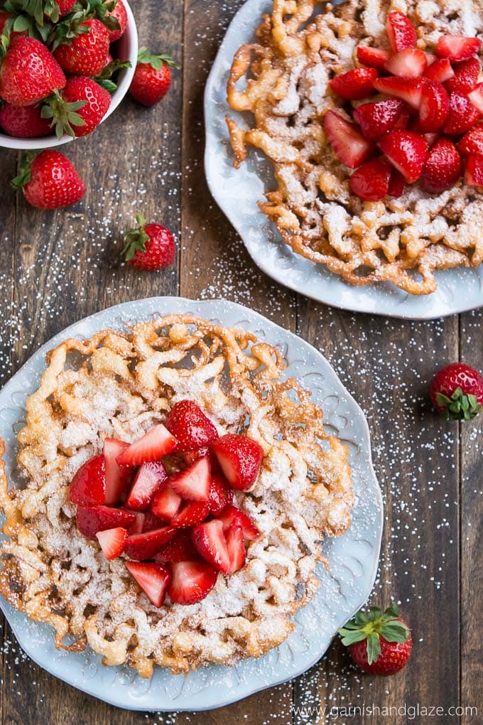 Homemade Funnel Cakes