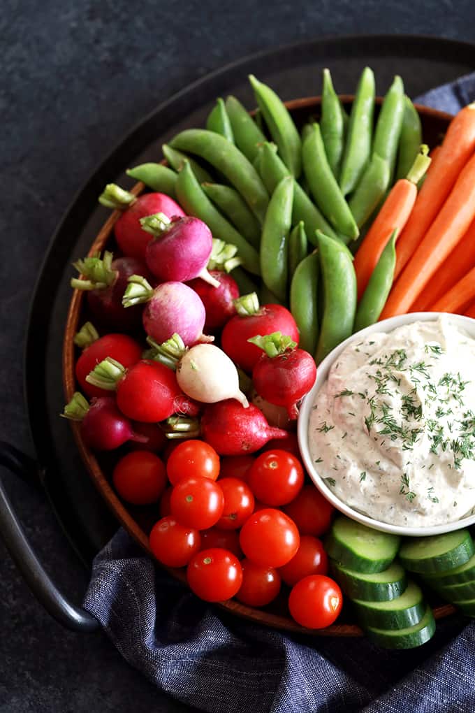 Yogurt Dill Vegetable Dip