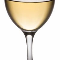 Classic Crystal Clear Stemmed White Wine Glass, 8 Ounce - Set of 4