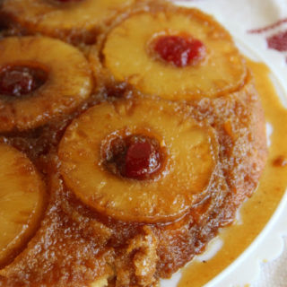 Pineapple Upside Down Skillet Cake